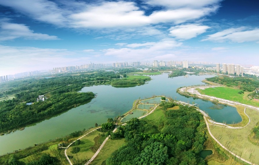 13、四川省成都市十陵青龙湖湿地公园，由水电五局承建.jpg